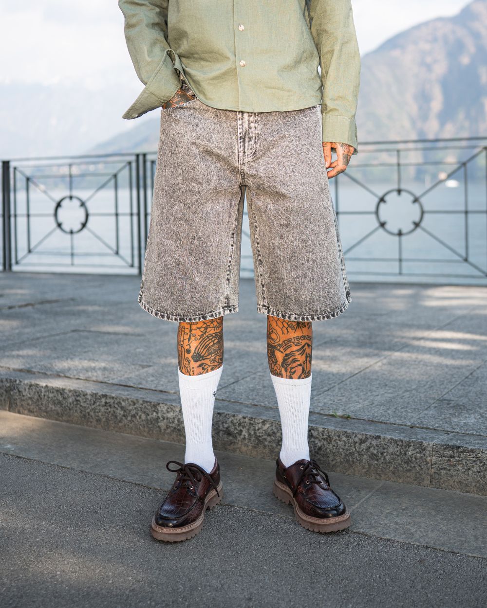 Jorts Washed Grey | Skagen - clothing.dk